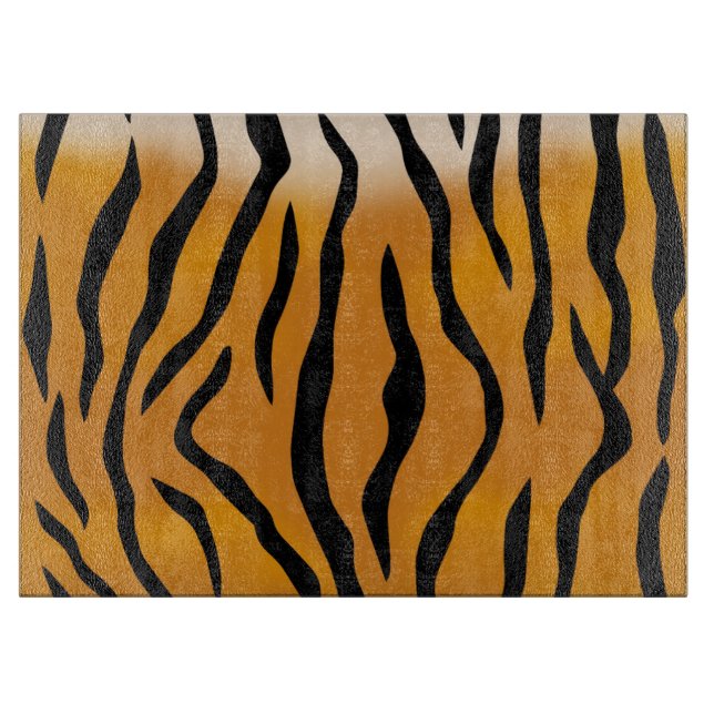 Tiger Stripes Cutting Board (Front)