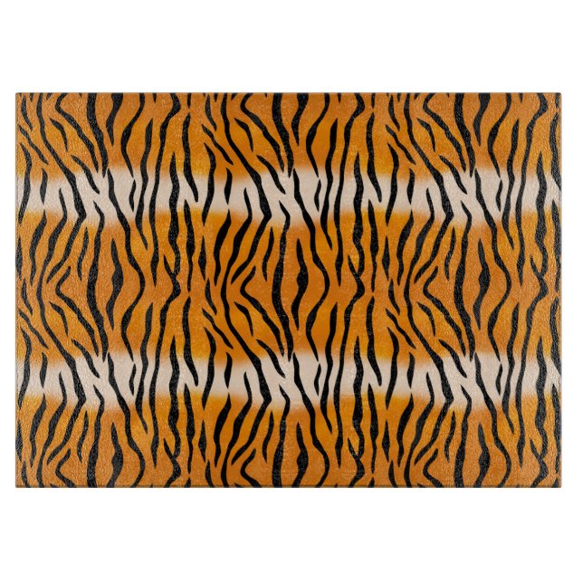 Tiger Stripes Cutting Board (Front)