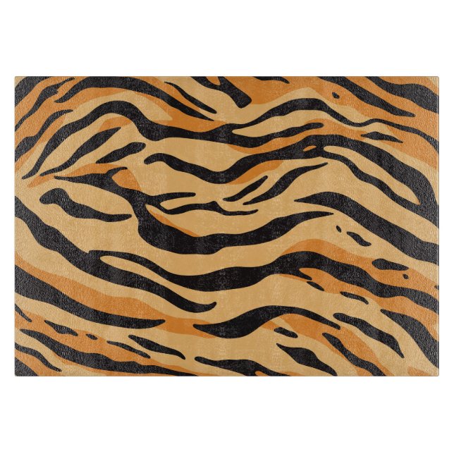 Tiger Stripes Cutting Board (Front)