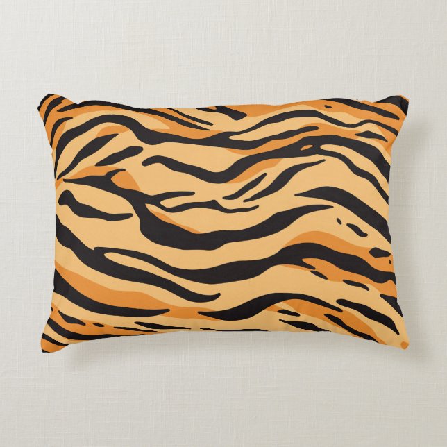 Tiger Stripes Decorative Cushion (Front)