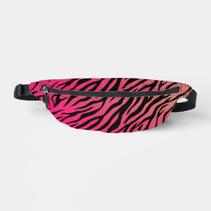 Tiger Stripes Gradient – Hot Pink to Orange Bum Bags