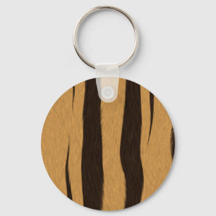 Tiger Stripes Key Ring