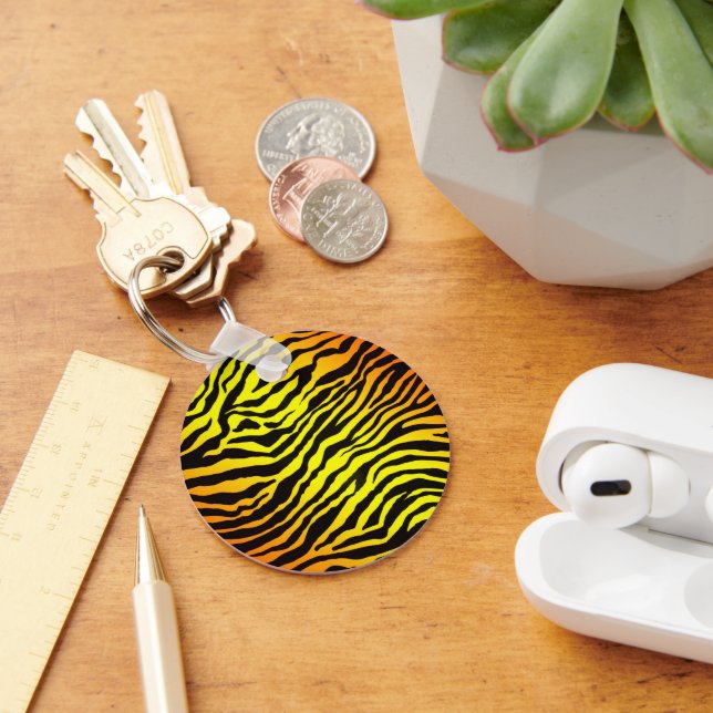 Tiger Stripes Key Ring (Desk)