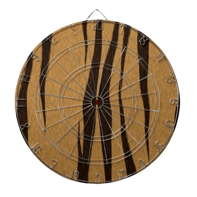 Tiger Stripes Pattern Dartboard (Front)