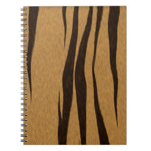 Tiger Stripes Pattern Notebook