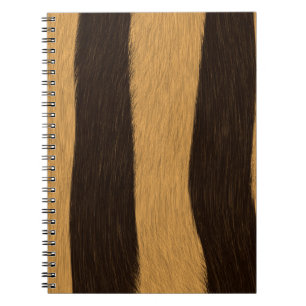 Tiger Stripes Pattern. Notebook