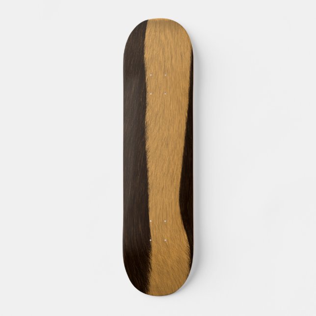 Tiger Stripes Pattern. Skateboard (Front)