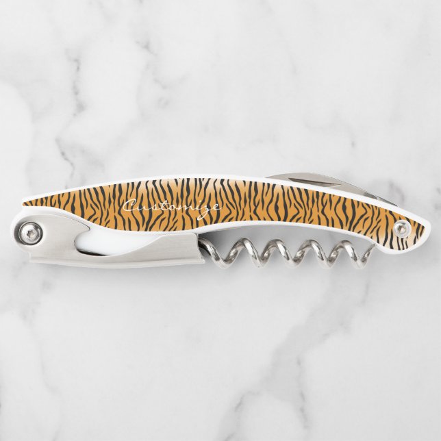 Tiger Stripes Pattern Thunder_Cove Corkscrew (Front)
