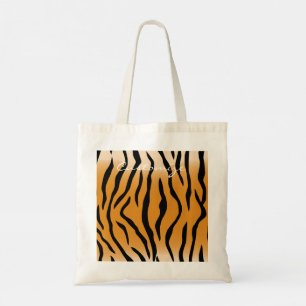 Tiger Stripes Pattern Thunder_Cove Tote Bag