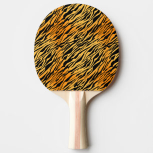Tiger Stripes Ping Pong Paddle