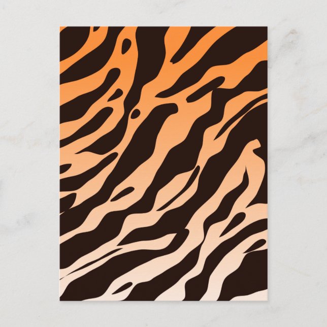 Tiger Stripes Postcard (Front)