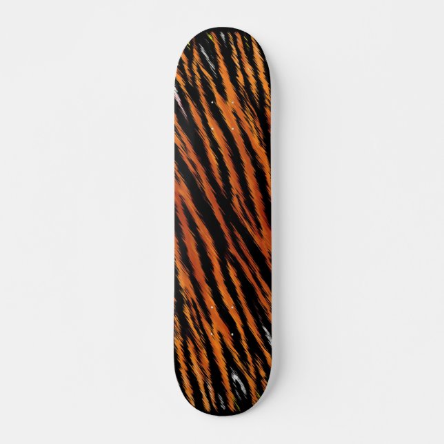 Tiger Stripes  Skateboard (Front)