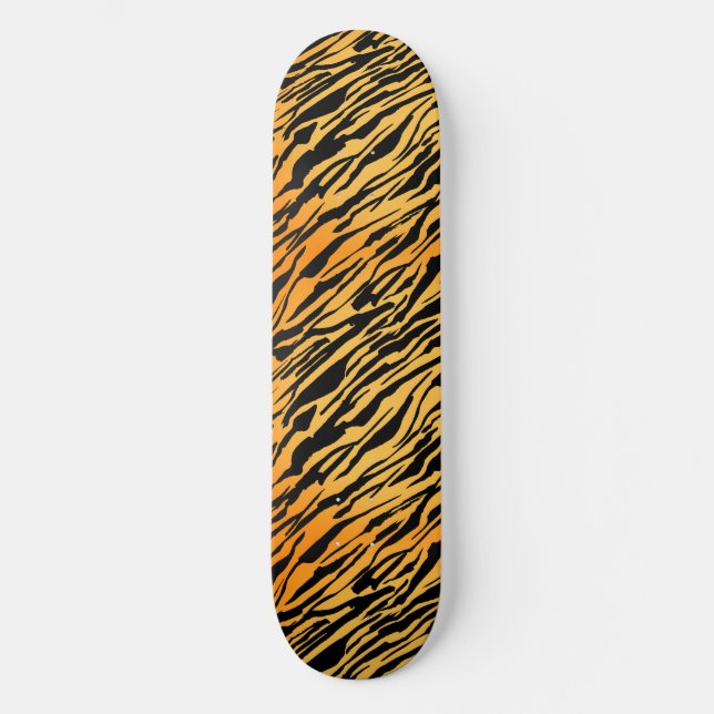 Tiger Stripes Skateboard (Front)