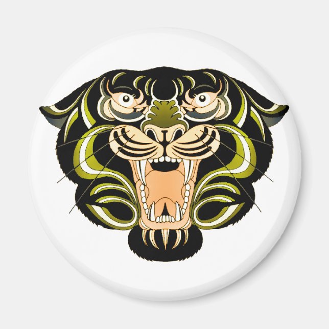 Tiger Style 1 Magnet (Front)