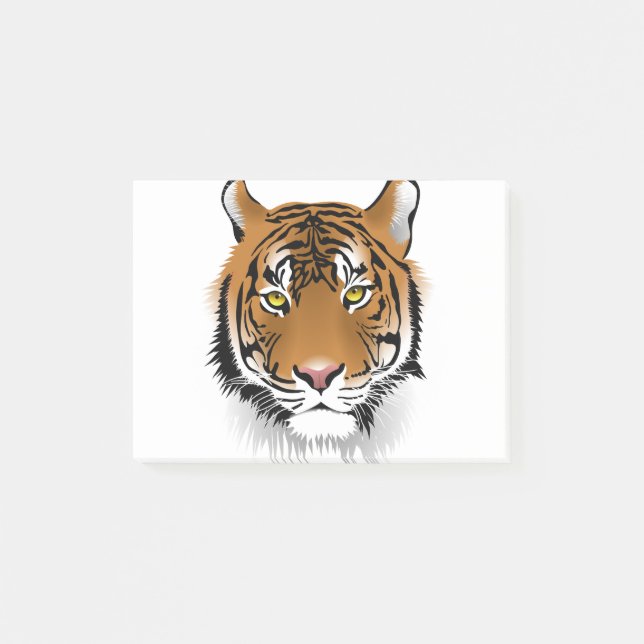 Tiger Sumatran Tiger Wildlife Man-Eater Wildcat Post-it Notes (Front)