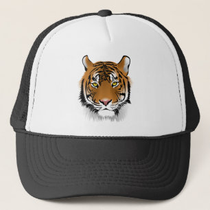 Tiger Sumatran Tiger Wildlife Man-Eater Wildcat Trucker Hat