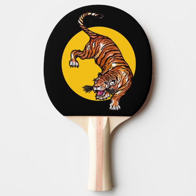 Tiger Sun Ping Pong Paddle (Front)