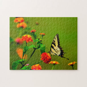 Tiger Swallowtail Butterfly Jigsaw Puzzle