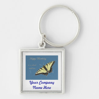 Tiger Swallowtail Butterfly Key Ring