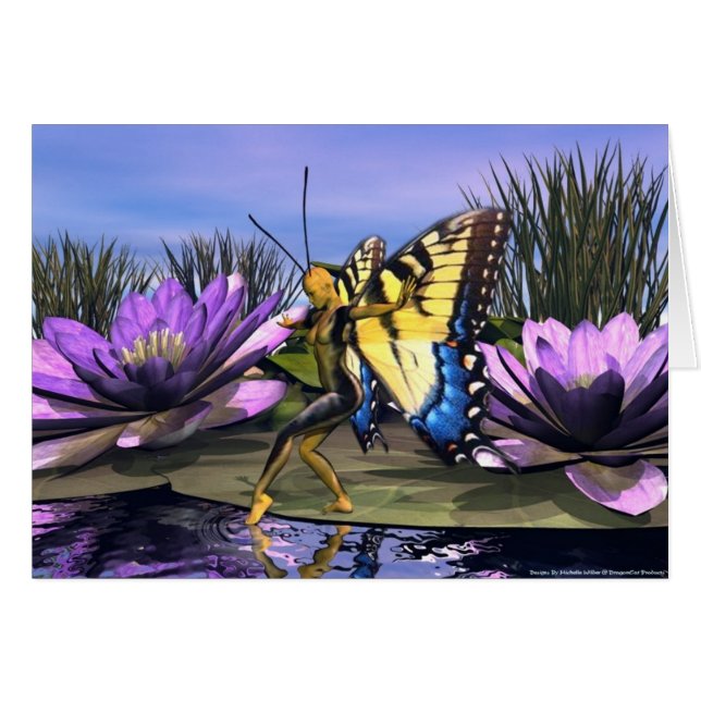 Tiger Swallowtail Fairy (Front Horizontal)
