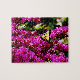 Tiger Swallowtail on Azalea Jigsaw Puzzle