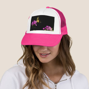 Tiger Swallowtail on Phlox in Summer Trucker Hat