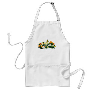 Tiger Swallowtail on Zinnia Standard Apron