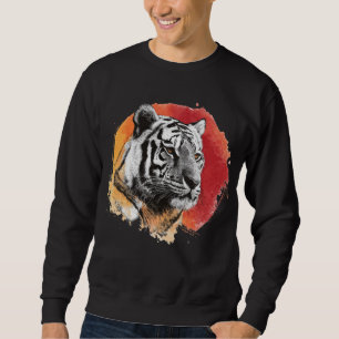 Tiger symbol of courage. sweatshirt
