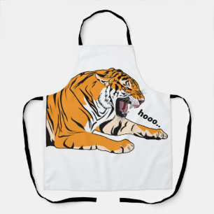 Tiger symbol of strength T-Shirt Apron