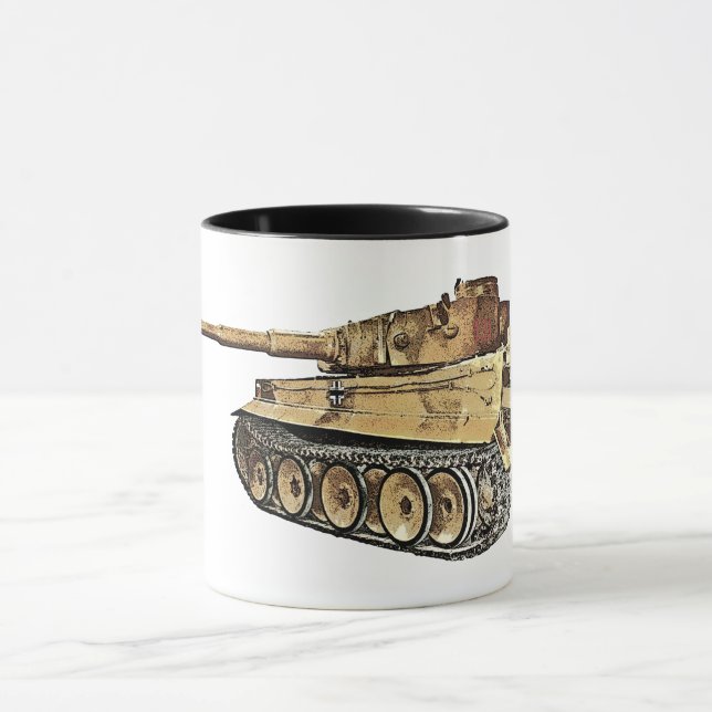 Tiger tank mug (Center)