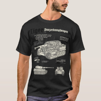 Tiger Tank Panzer World War 2 Blueprint