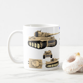 Tiger Tank, world war 2 heavy weapon Coffee Mug