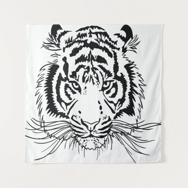 tiger tapestry (Front)
