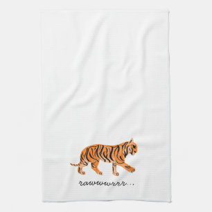 Tiger  tea towel