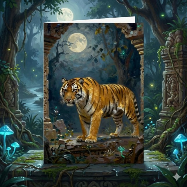 Tiger Themed | Happy Birthday Card (Creator Uploaded)