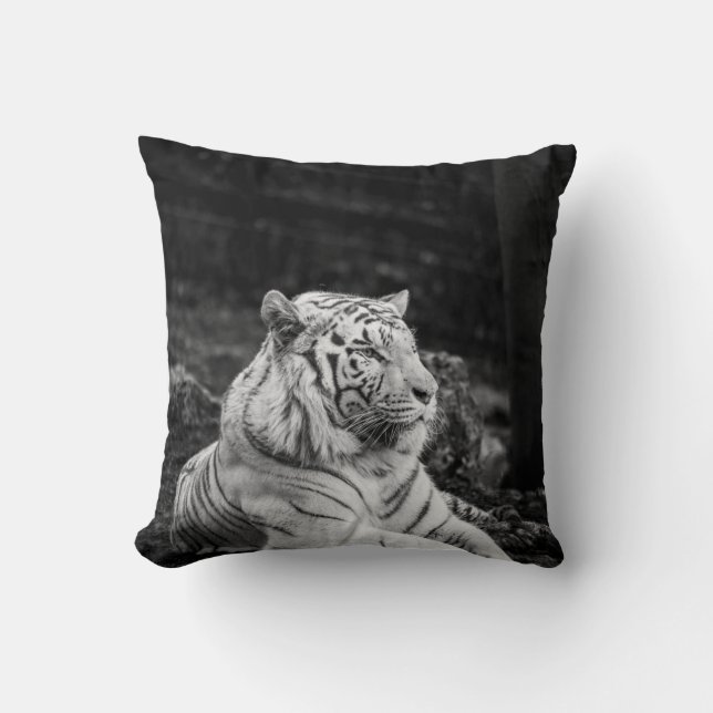 TIGER THINKING CUSHION (Front)