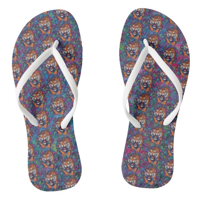 Tiger Thongs (Footbed)