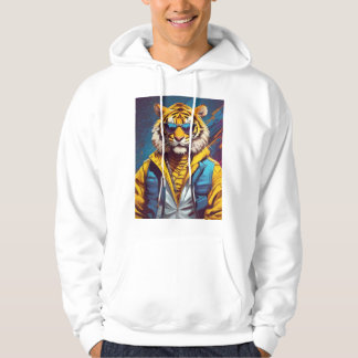  "Tiger Threads: Shades Edition" Hoodie