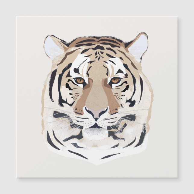 Tiger, tiger face, symbol of 2022 (Front)