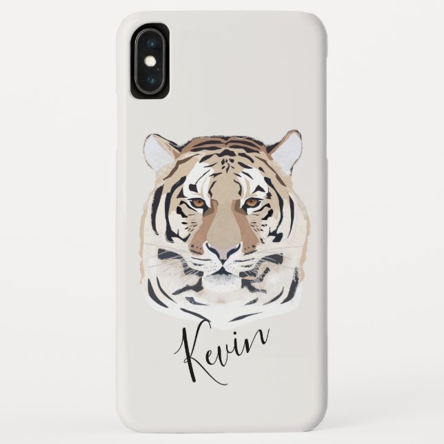 Tiger, tiger face, symbol of 2022 Case-Mate iPhone case (Back)