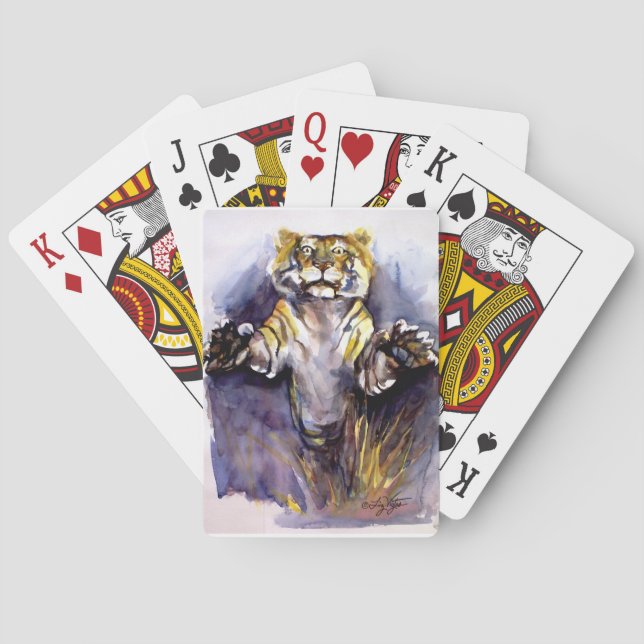 Tiger Tiger Playing Cards (Back)
