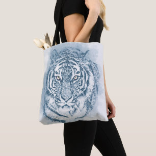 tiger tote bag