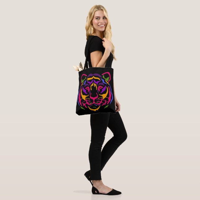 Tiger Tote Bag (On Model)