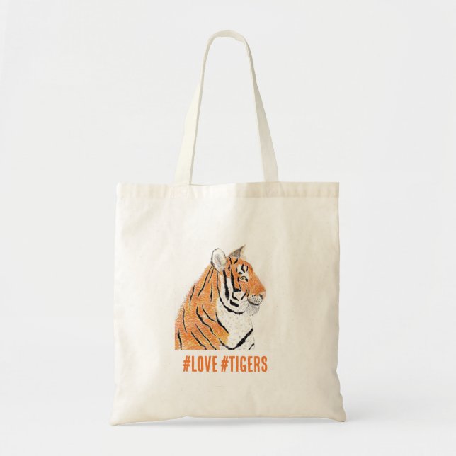 Tiger Tote Bag (Front)