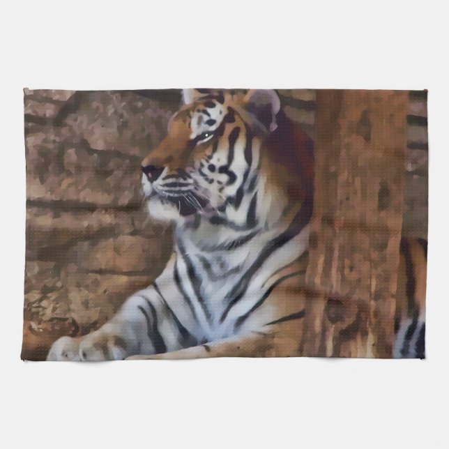 Tiger Towel (Horizontal)