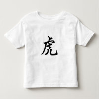 Tiger Traditional Chinese Character Zodiac Sign