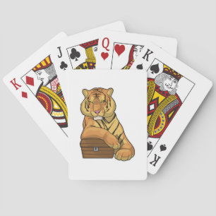 Tiger Treasure chest Playing Cards
