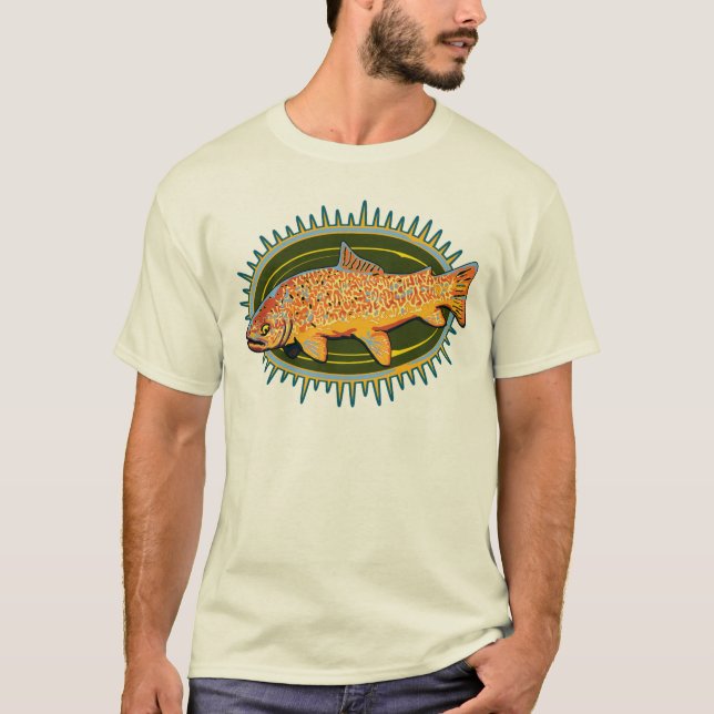 Tiger trout t-shirt (Front)