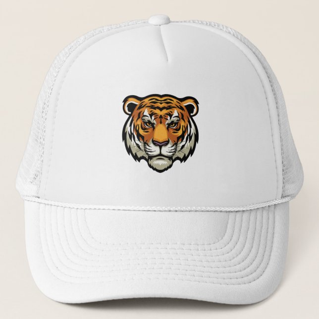 Tiger Trucker Hat (Front)