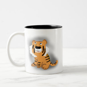 Tiger Two-Tone Coffee Mug